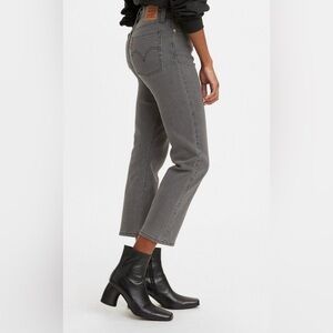 Levi’s Wedgie Straight Gray Jeans
